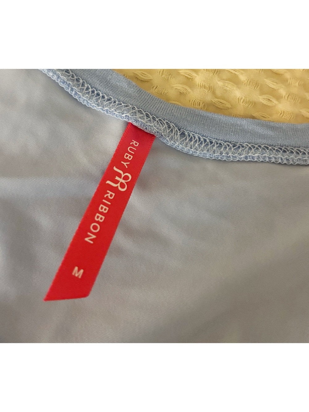 Ruby Ribbon Sleek Shape Tank Top - Picture 2 of 2
